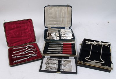 Group lot assorted silver & silverplate