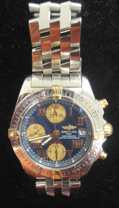 Breitling Chronograph stainless steel men's watch