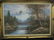1321: 20th c. Oil painting on canvas signed M. Scott