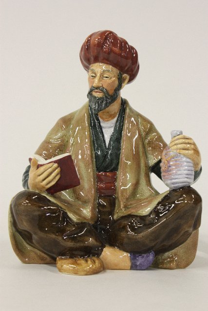 Royal Doulton figure: "Omar Khayyam" HN 2247 Approx. 6.75" H
