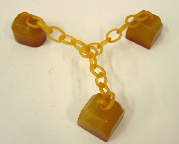 Three Tin Wang carved stone seals: Approx. 3.5"-6"