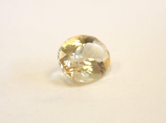 Yellow Beryl stone to be mounted: Approx. 9.95 carat.