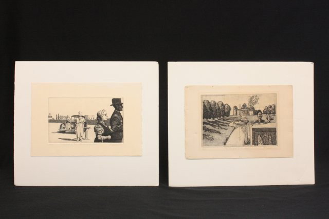 Illustration Art David Itchkawich etchings