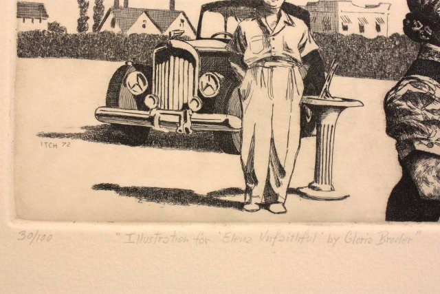 Illustration Art David Itchkawich etchings - 4