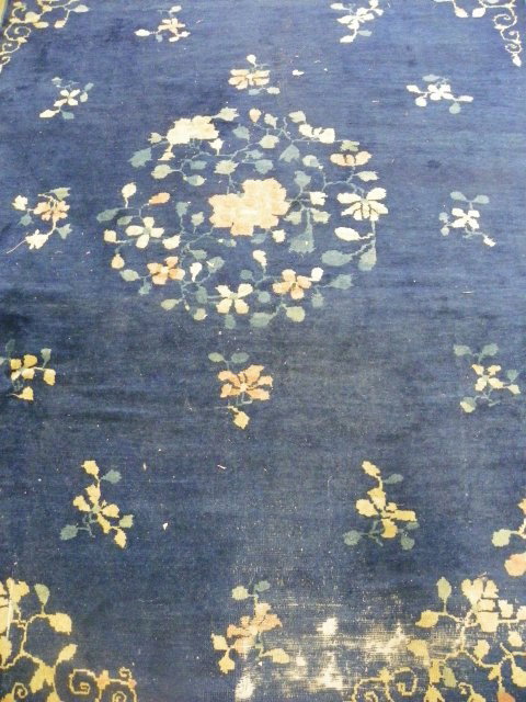 Blue Chinese rug - 3