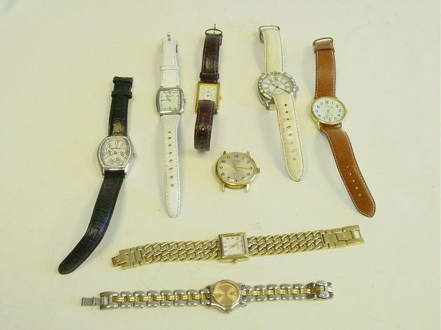 8 watches - Fendi, Anne Klein & others: Please read our terms of sale.