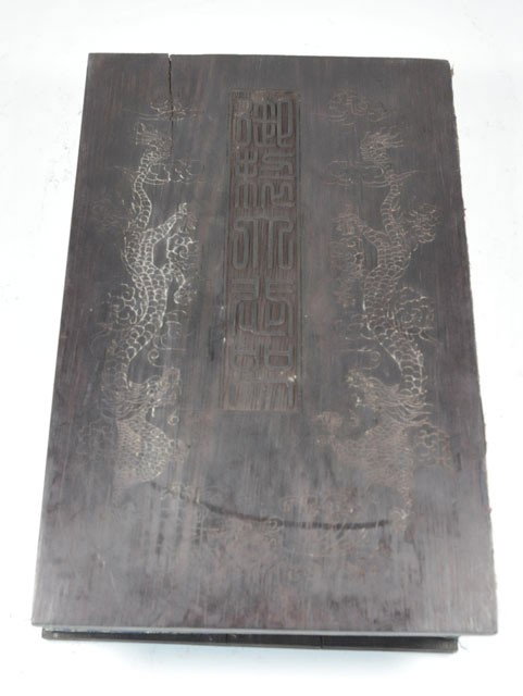 Chinese 8 panel spinach jade Buddhist book: Book consists of 16 scenes with gilt calligraphy. Approx. 9" x 6."