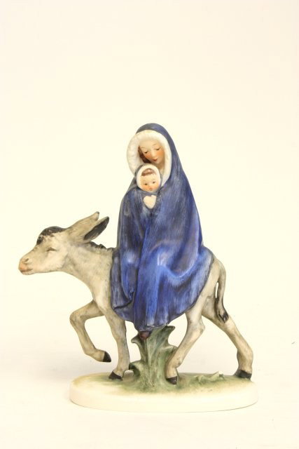 Hummel figure of "Madonna on Donkey": Hummel figure of "Madonna on Donkey"