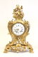 207: 3 piece monumental bronze Tiffany clock set - 2