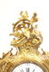 207: 3 piece monumental bronze Tiffany clock set - 3