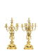 207: 3 piece monumental bronze Tiffany clock set - 7