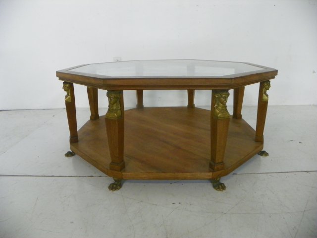 Baker octagonal coffee table