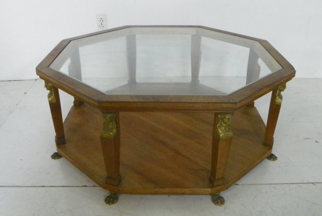 Baker octagonal coffee table - 2