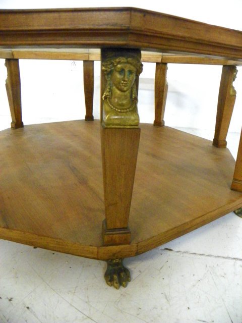 Baker octagonal coffee table - 4