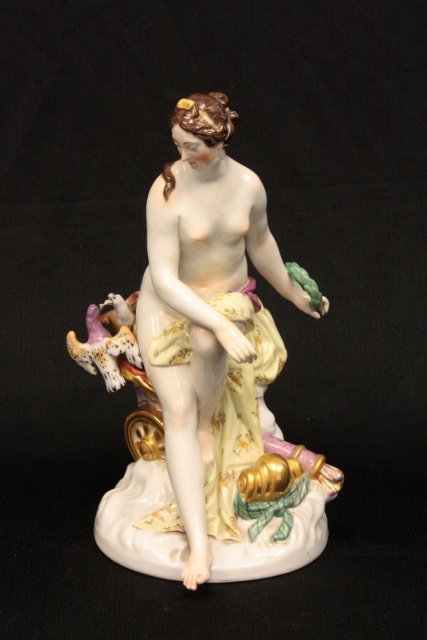 KPM Berlin porcelain "Nude" figure: Approx. 12.5" H
