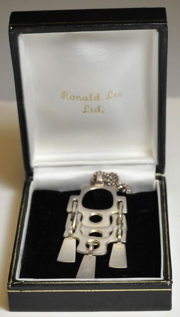 "David Anderson" Norway sterling necklace: Ca. 1960's. Please read our terms of sale.