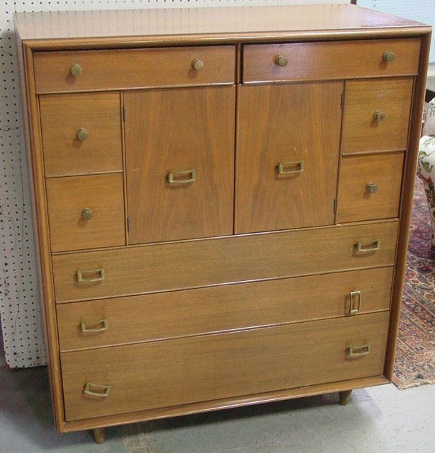 John Stuart modern chest: Approx. 48" H X 42" W X 22" D.