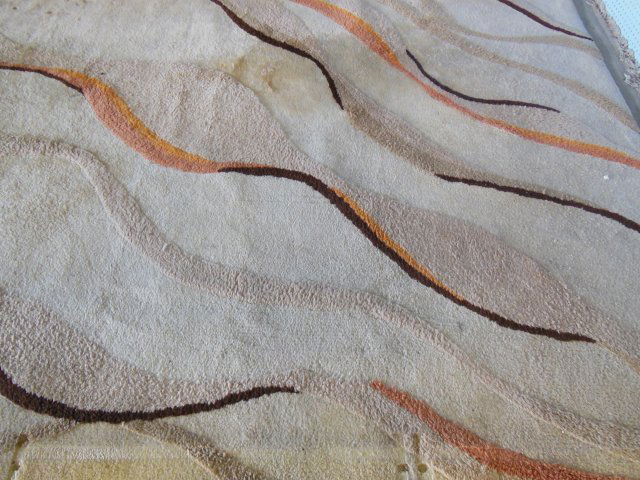 Edward Field rug: Room size.