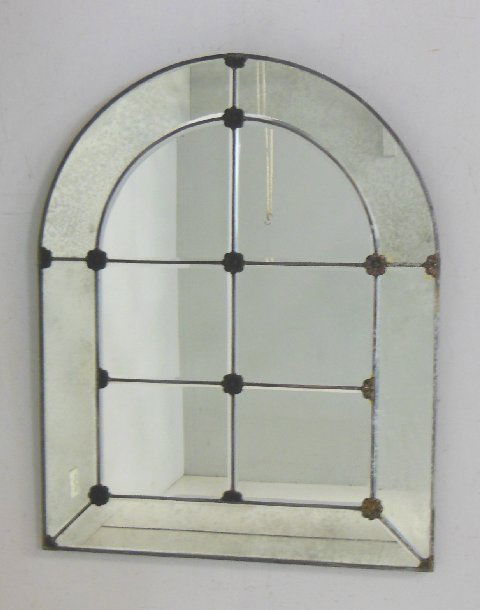 Venetian style sectional mirror: Approx. 40" x 32".