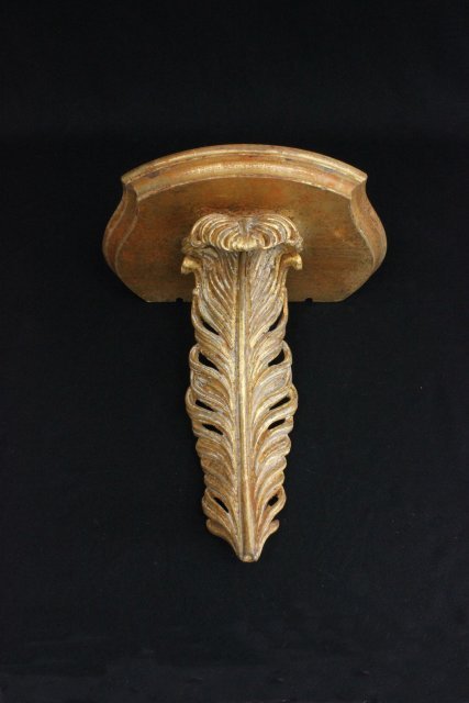 Prince of Whales wall bracket: Approx. 18" H x 15" W x 10.5" D.