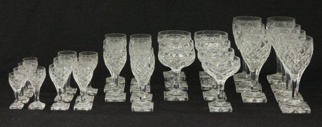 Fine cut crystal glasses (1 of 6)