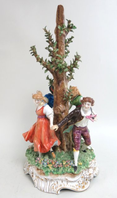 German porcelain grouping Ring around the Rosie (1 of 4)