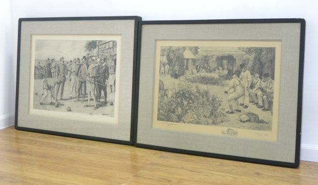 2 English bowling prints (1 of 7)