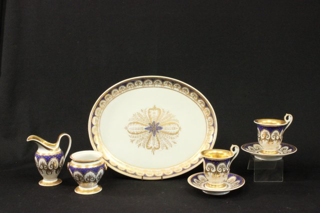Old Paris Porcelain Breakfast Set (1 of 6)