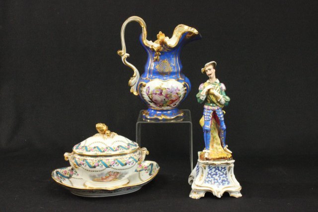 3 pieces of Paris Porcelain (1 of 8)