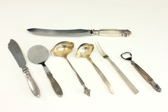 Georg Jensen Sterling Silver Serving Pieces (1 of 7)