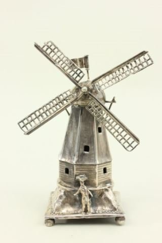 Unusual European silver Judaica spice box (1 of 6)