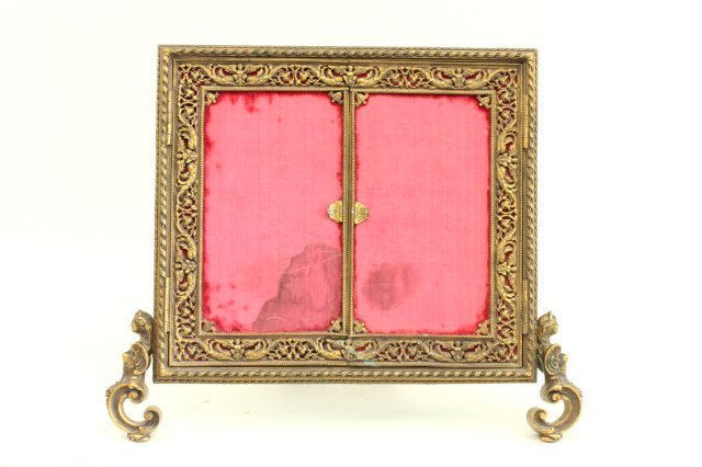 Bronze Figural Double Door Frame (1 of 7)