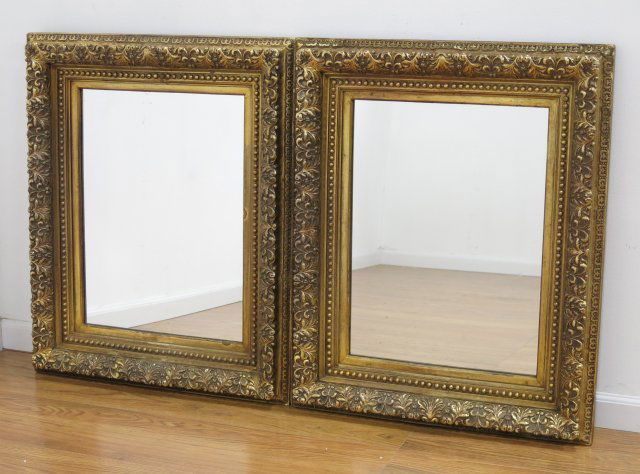 Pair Giltwood Mirrors (1 of 1)