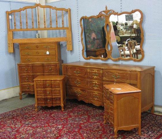 French Style Modern Bedroom Set (1 of 7)