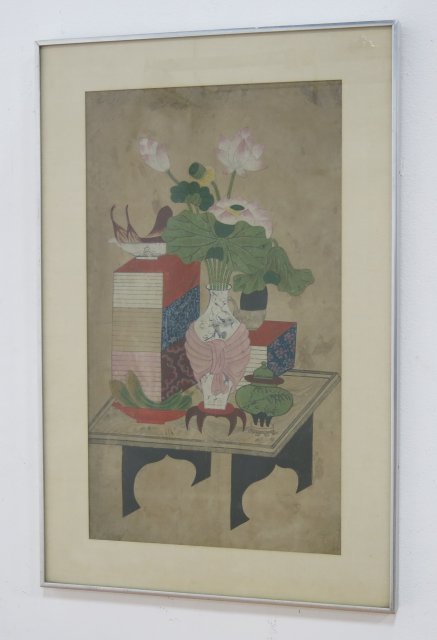 Korean Framed Watercolor (1 of 2)