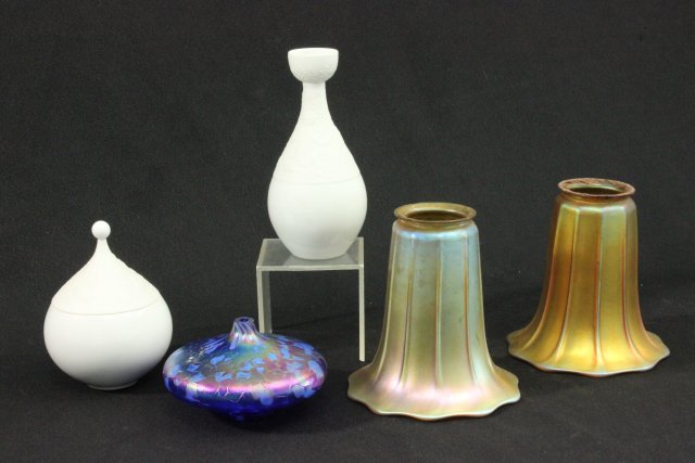 Rosenthal and art glass lot (1 of 5)