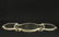 Italian Silvered Metal Art Nouveau 3 Section Plateau