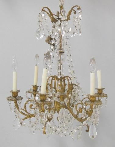 French Ormolu Chandelier: French Ormolu Chandelier
