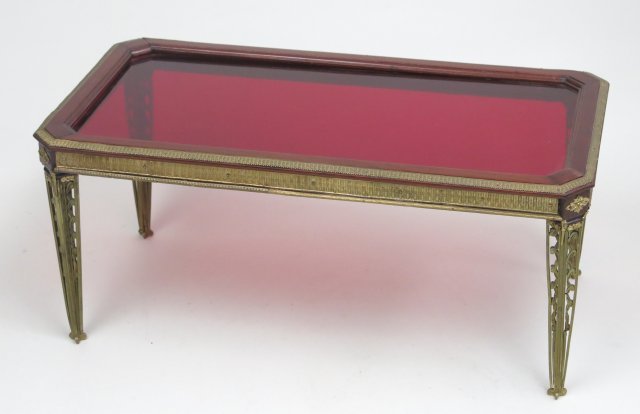 Russian Neo-Classic style Mahogany Plateau (1 of 3)