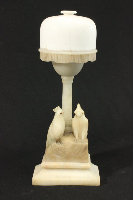 Alabaster Figural Table Lamp (1 of 4)