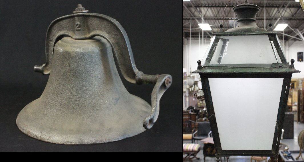 Cast Iron School Bell & Lantern (1 of 7)