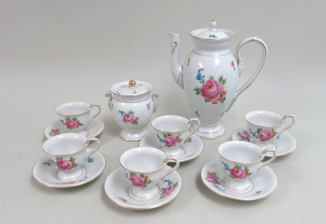 Dresden Porcelain Tea Set (1 of 5)