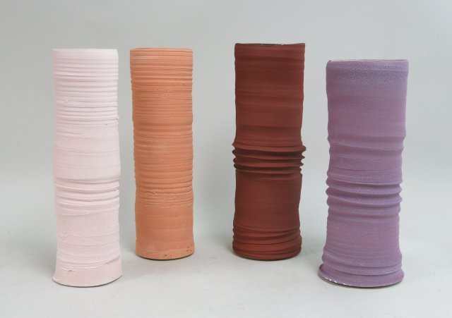 Lot of 4 James Makins Ceramic Vases (1 of 5)