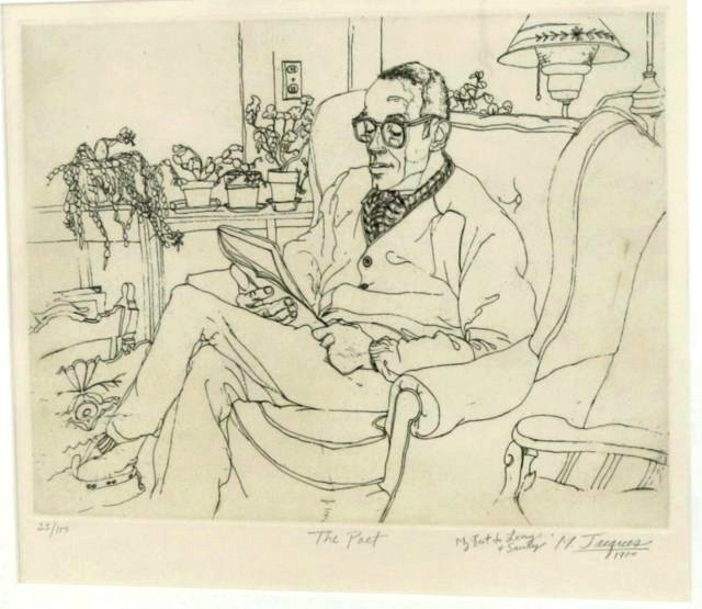 Michael Louis Jacques, "The Poet" (1 of 6)