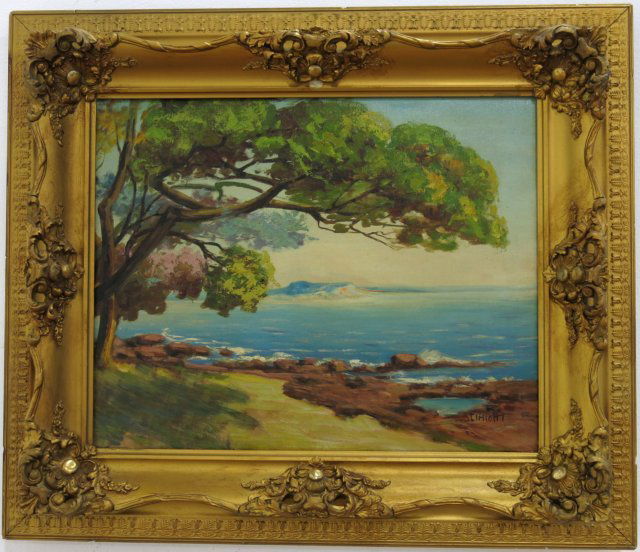 Gustave Cimiotti, Coastal Landscape (1 of 4)