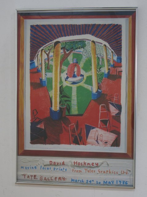 David Hockney, "Views of Hotel Well III" (1 of 5)