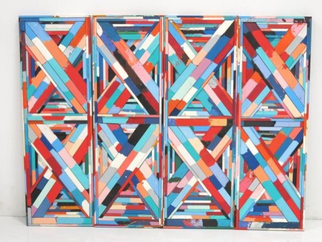 K. Anderson, "Crossover #3, Large Abstract" (1 of 3)