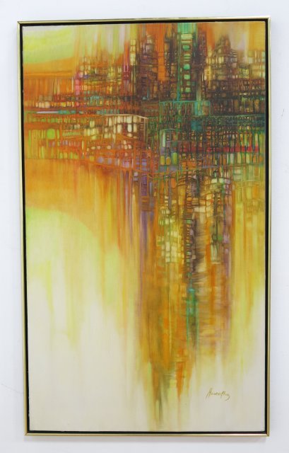 Florence Hasenflug, Abstract Cityscape (1 of 5)
