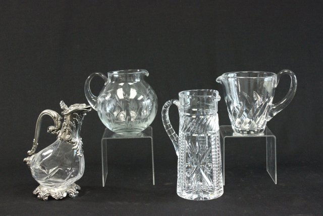 4 Glass Pitchers (1 of 9)