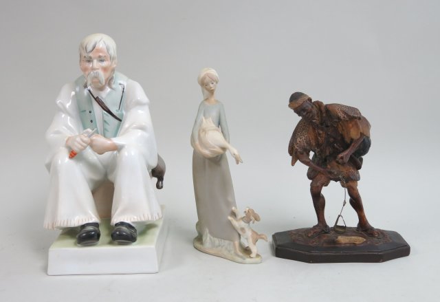 Lot of Zsolnay, Nao Figurines (1 of 10)